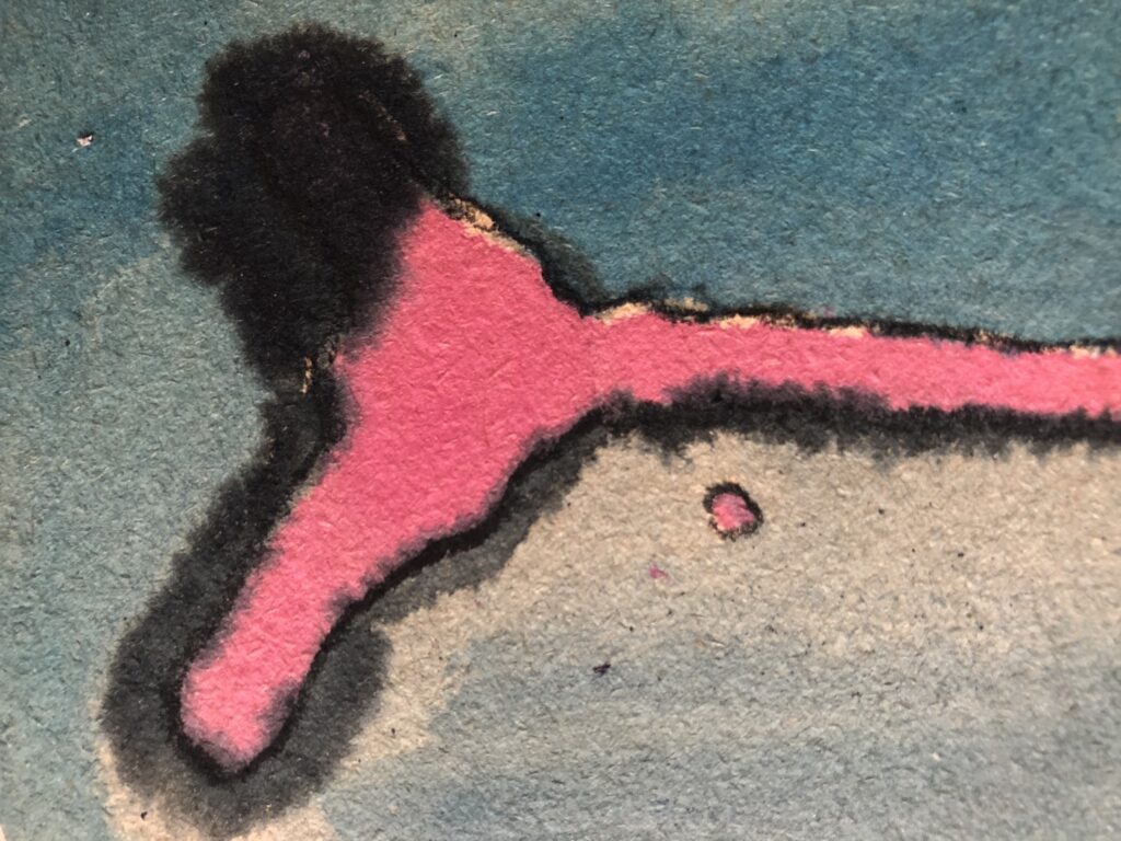 L'encre, un outil de La Boitutti.